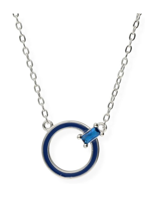 Collier Zirconia Argent 925 - Colorstone de Carat