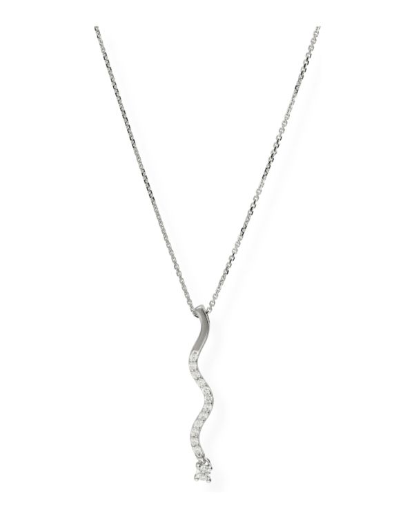 Zirkonia Halskette Gold 18 ct - Style von Carat