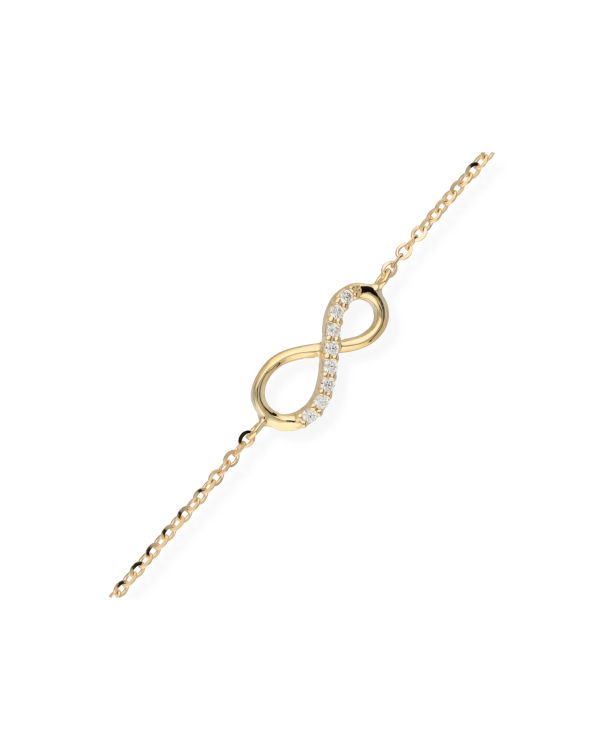 Bracelet Zirconia Or 18 ct - Motifs de Carat