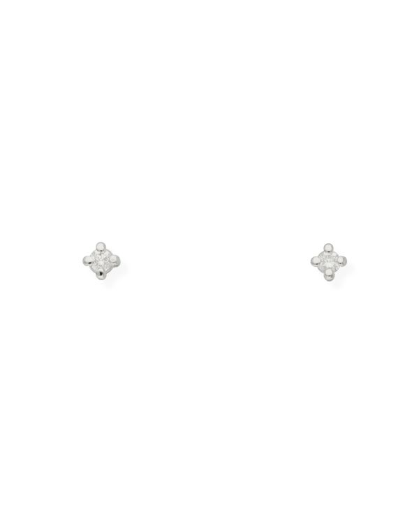 Clous d'oreilles Diamant Or 18 ct - Solitaire de Carat