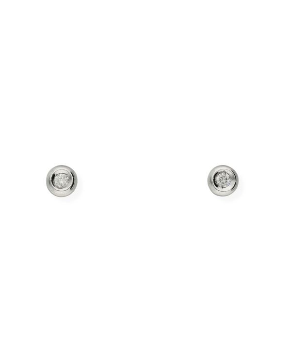 Clous d'oreilles Diamant Or 18 ct - Solitaire de Carat