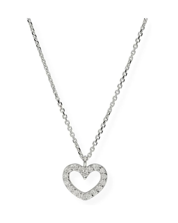 Collier Diamant Or 18 ct - Hearts de Carat