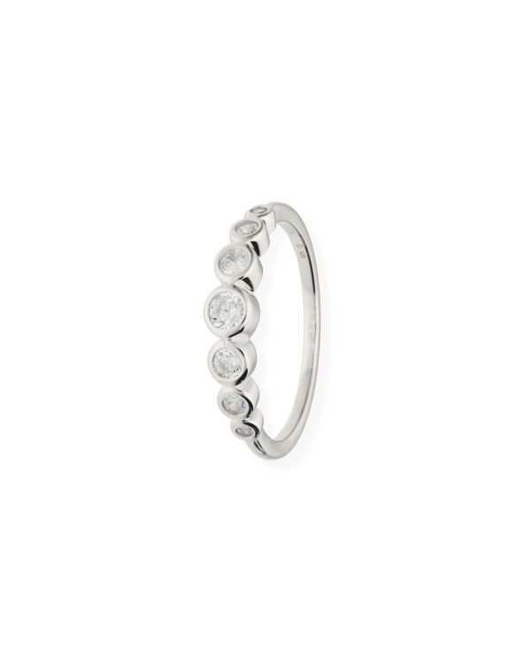 Zirkonia Ring Silber 925 - Style von Carat