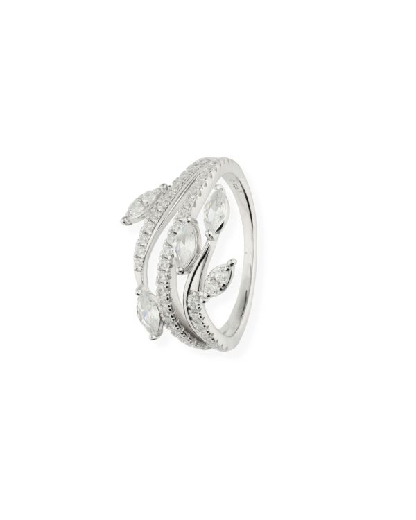 Zirkonia Ring Silber 925 - Style von Carat