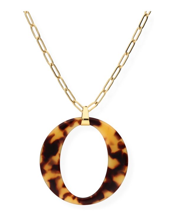Acetat Halskette Edelstahl - Colorstone von Carat