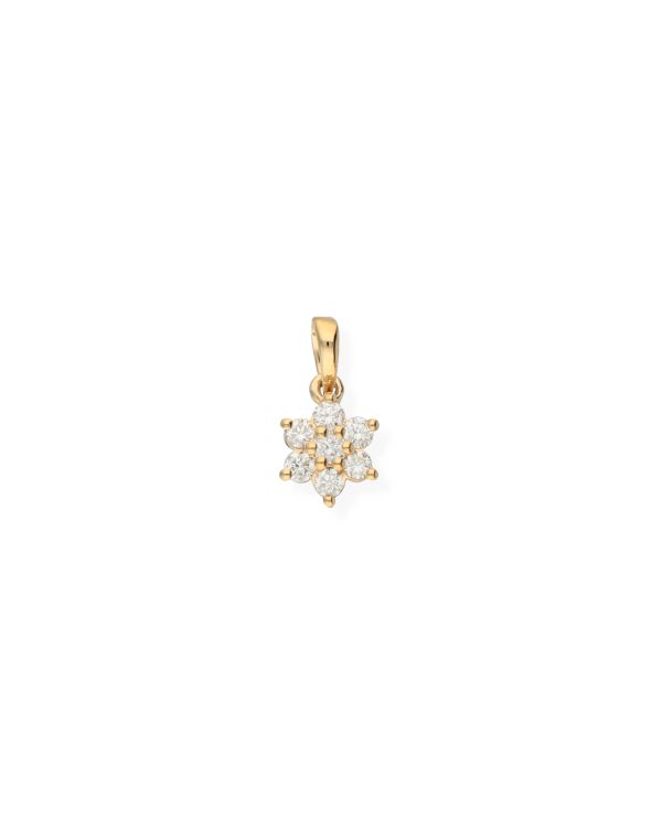 Pendentif Diamant Or 18 ct - Style de Carat