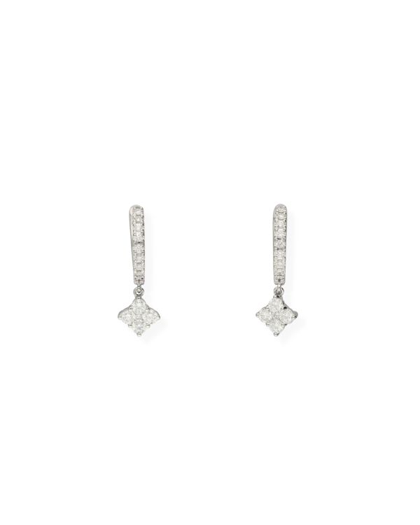 Créoles Diamant Or 18 ct - Style de Carat