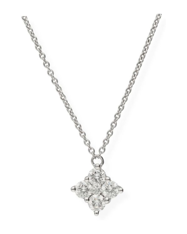Collier Diamant Or 18 ct - Style de Carat