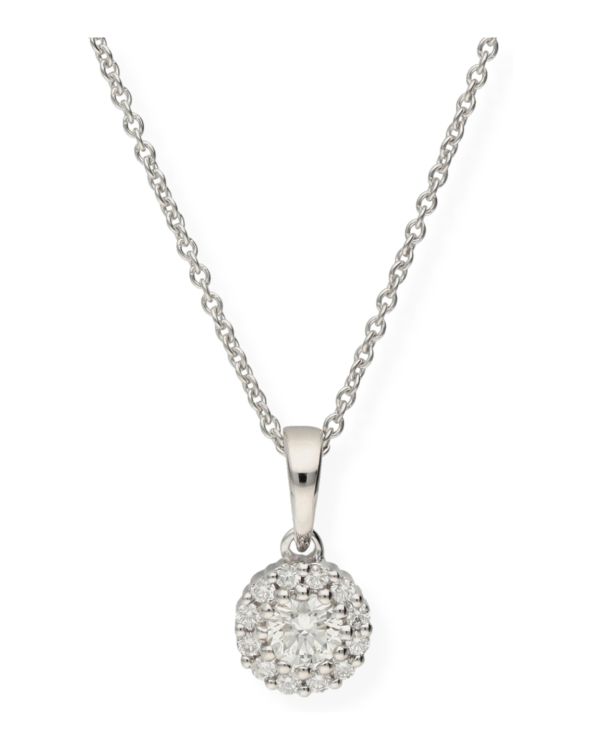 Collier Diamant Or 18 ct - Style de Carat