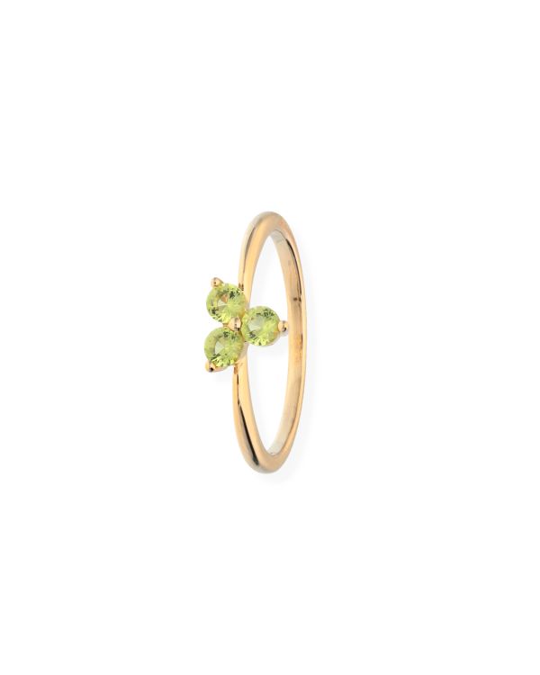 Bague Péridot, Zirconia Argent 925 - Colorstone de Carat