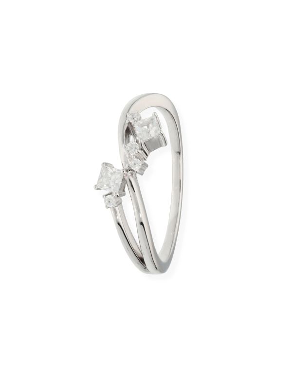 Bague Zirconia Argent 925 - Style de Carat