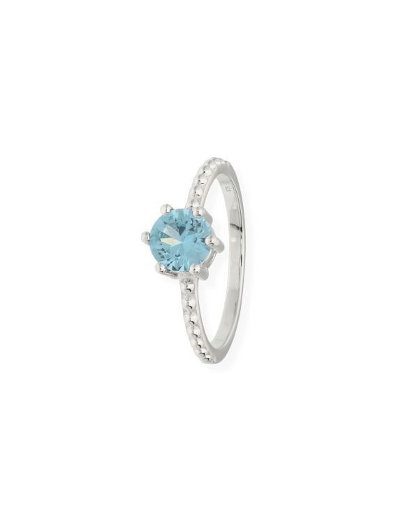 Zirkonia Ring Silber 925 - Colorstone von Carat