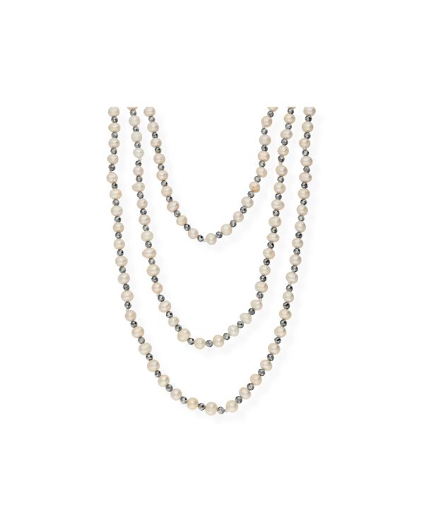 Sautoir Perles, Terahertz Perle, Pierre Véritable - Pearls, Genuine Stone de Carat