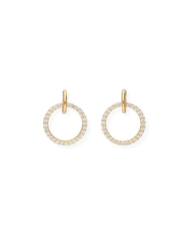 Zirkonia Ohrhänger Gold 18 ct - Style von Carat