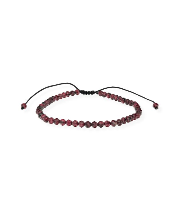 Bracelet Grenat Pierre Véritable - Genuine Stone de Carat
