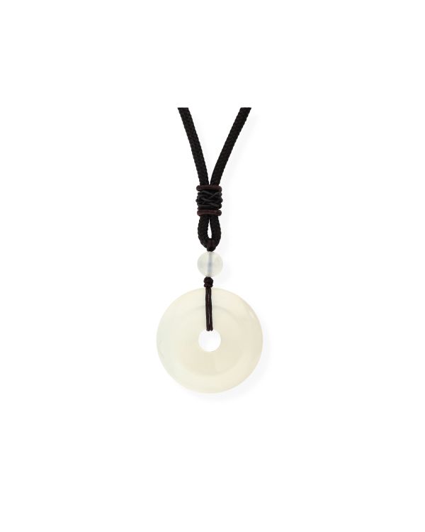 Sautoir Agate Pierre Véritable - Genuine Stone de Carat
