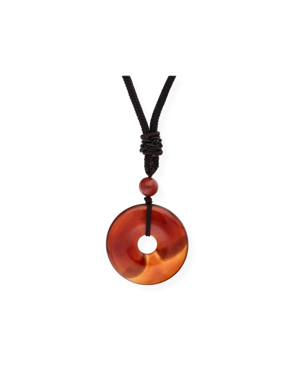 Sautoir Agate Pierre Véritable - Genuine Stone de Carat