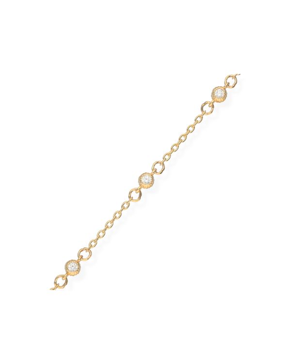Zirkonia Armband Gold 18 ct - Style von Carat