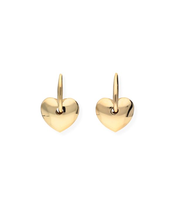 Creolen Gold 9 ct - Hearts von Carat