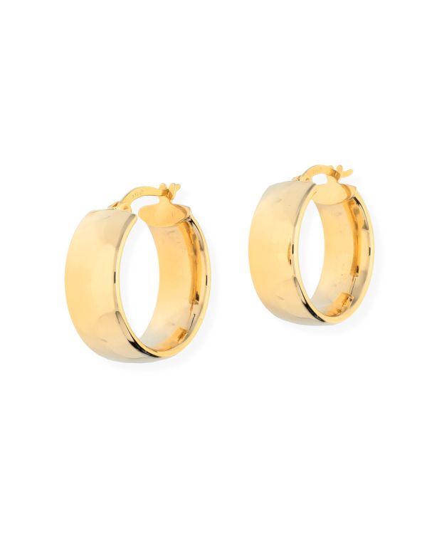 Créoles Or 9 ct - Chic de Carat