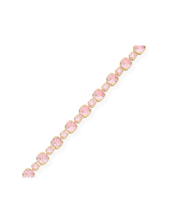Bracelet Zirconia Argent 925 - Colorstone de Carat