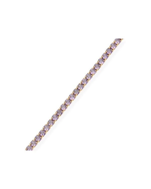 Bracelet Zirconia Argent 925 - Colorstone de Carat