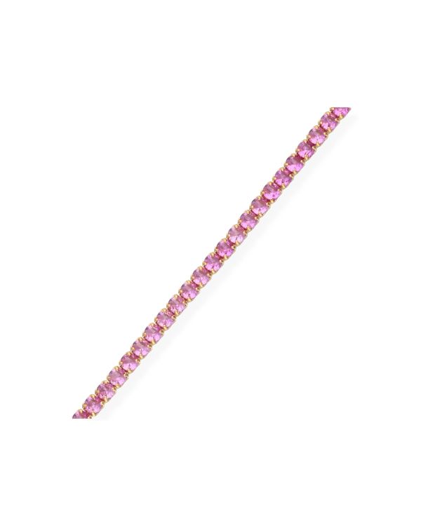 Bracelet Zirconia Argent 925 - Colorstone de Carat
