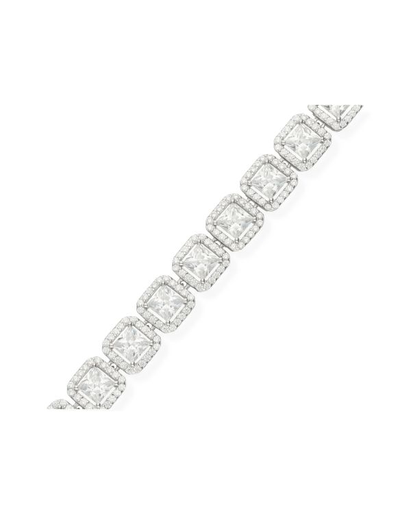 Zirkonia Armband Silber 925 - Style von Carat