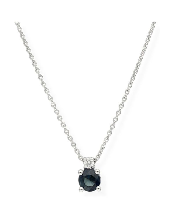Collier Saphir, Diamant Or 18 ct - Colorstone de Carat