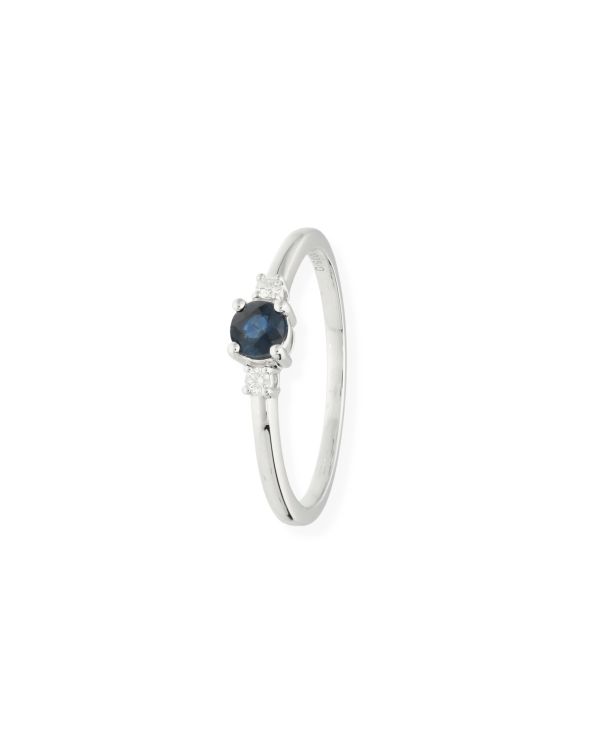 Bague Saphir, Diamant Or 18 ct - Colorstone de Carat