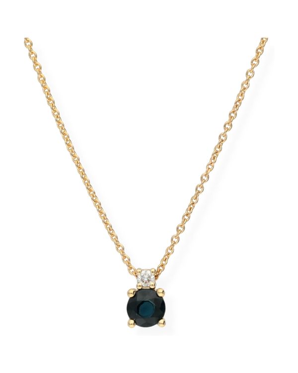 Collier Saphir, Diamant Or 18 ct - Colorstone de Carat