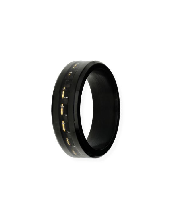 Karbon Ring Edelstahl - Men's Classic von Carat Men