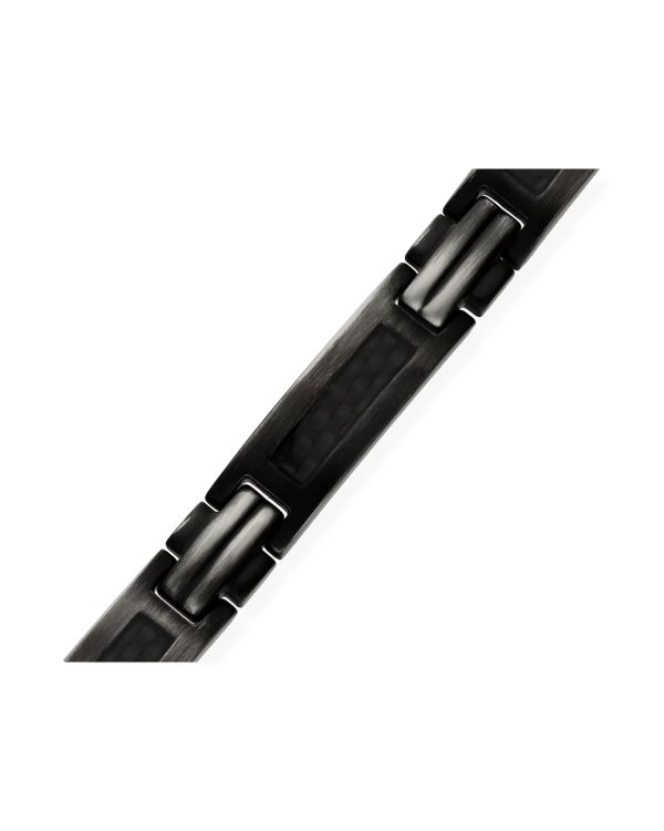 Karbon Armband Edelstahl - Cool von Carat Men
