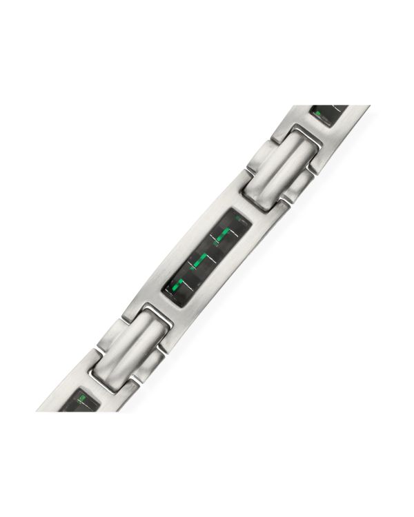 Karbon Armband Edelstahl - Men's Classic von Carat Men