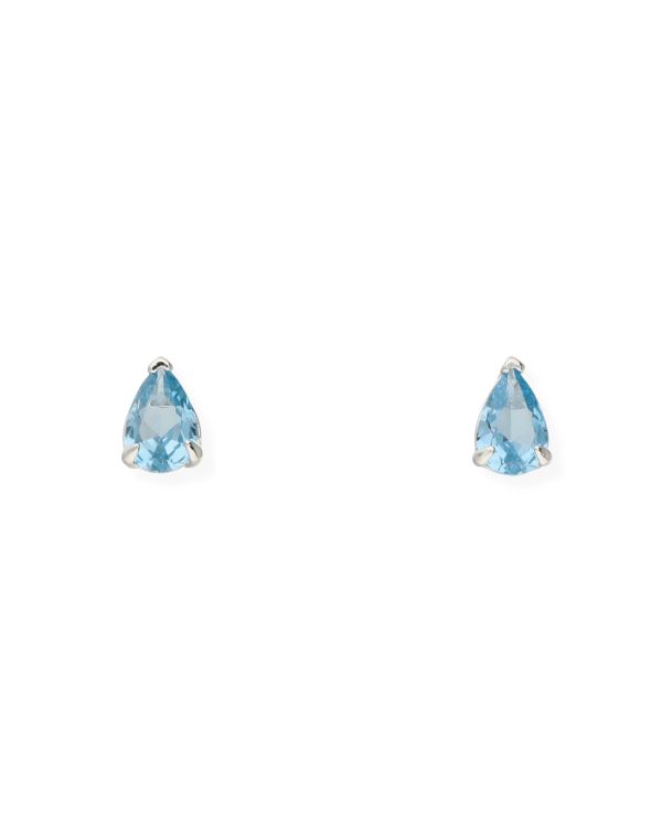 Clous d'oreilles Spinelle Argent 925 - Colorstone de Carat