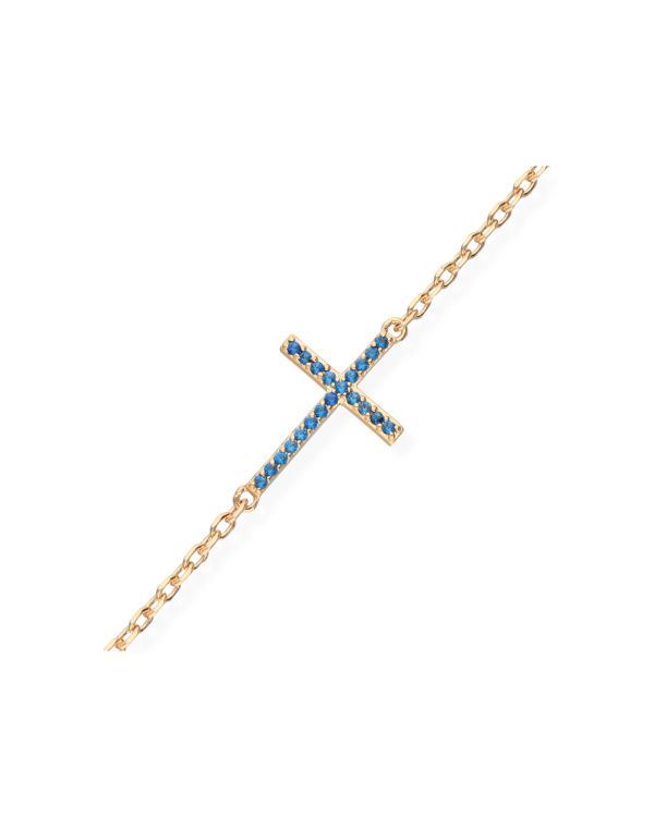 Spinell Armband Messing Plaqué - Colorstone von Carat