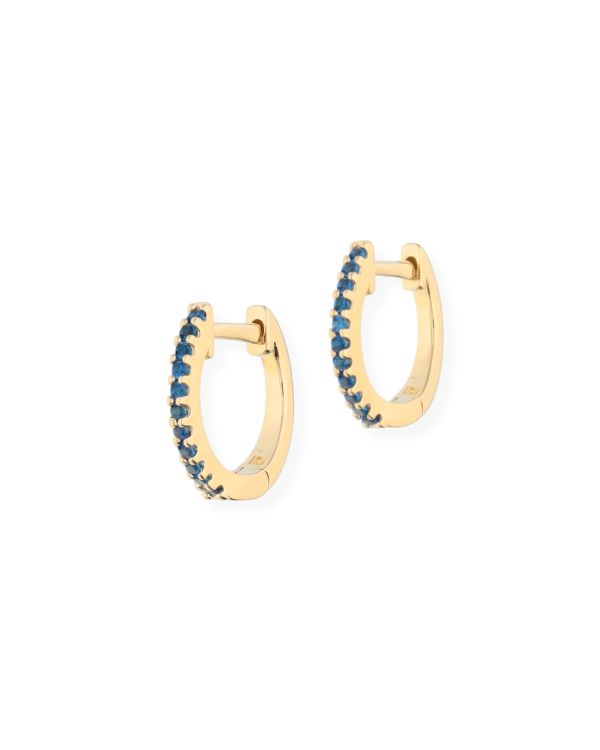 Spinell Creolen Messing Plaqué - Colorstone von Carat