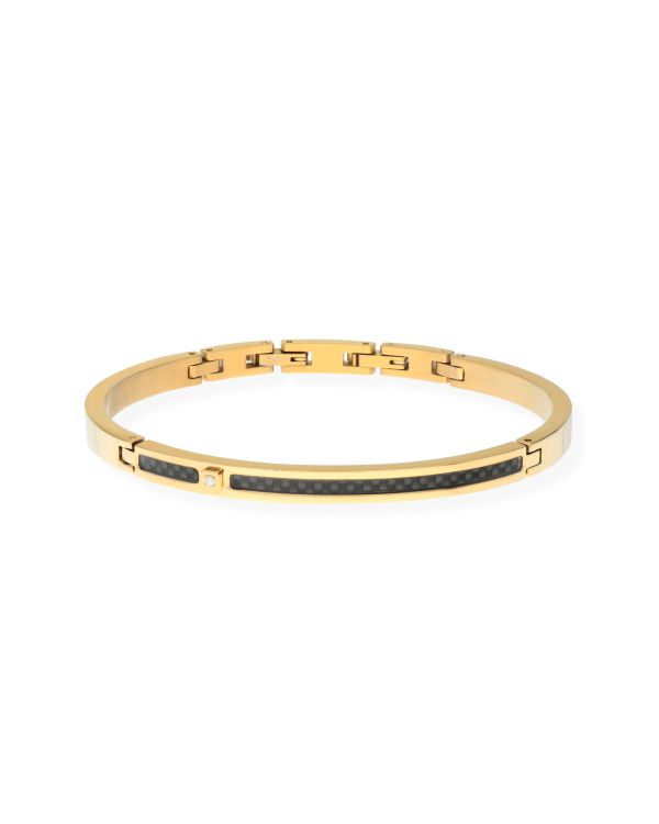Bracelet Diamant Acier inoxydable - Men's Classic Diamond de Carat Men