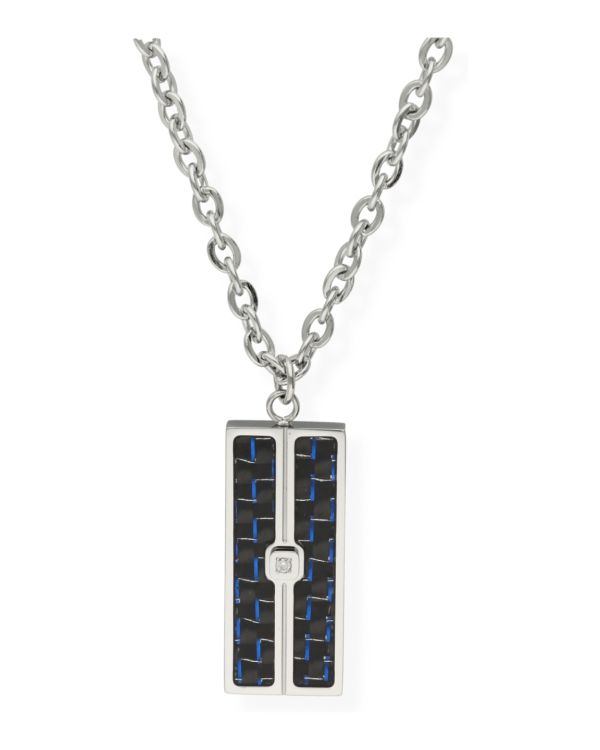 Diamant Halskette Edelstahl - Men's Classic Diamond von Carat Men