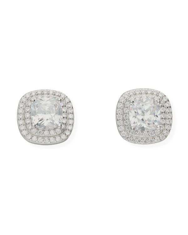 Clous d'oreilles Zirconia Argent 925 - Style de Carat