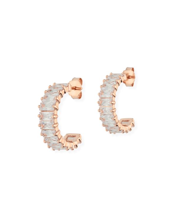 Créoles Zirconia de Carat Wedding