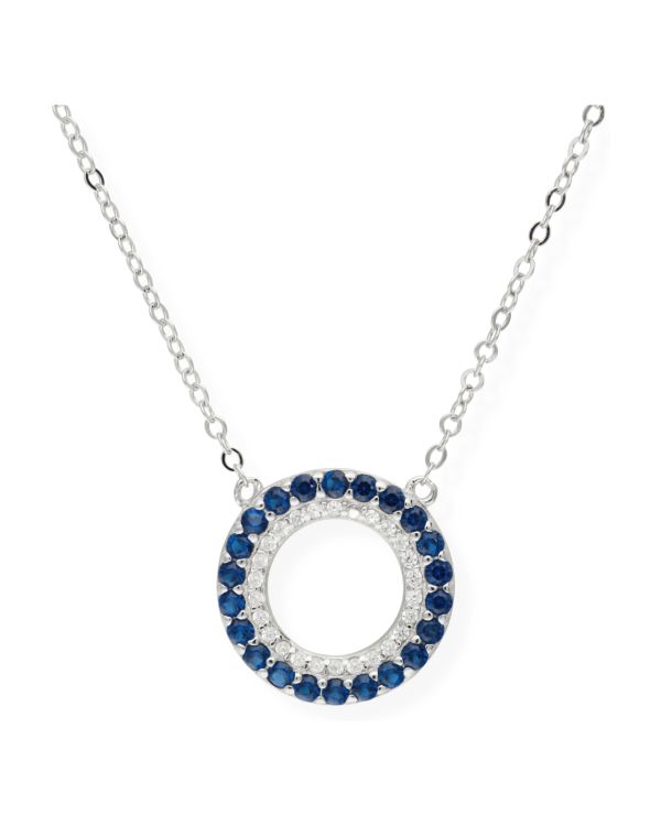 Collier Zirconia Argent 925 - Colorstone de Carat