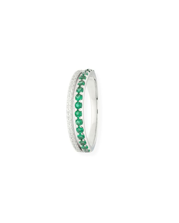 Bague Zirconia Argent 925 - Colorstone de Carat