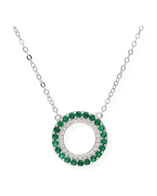 Collier Zirconia Argent 925 - Colorstone de Carat