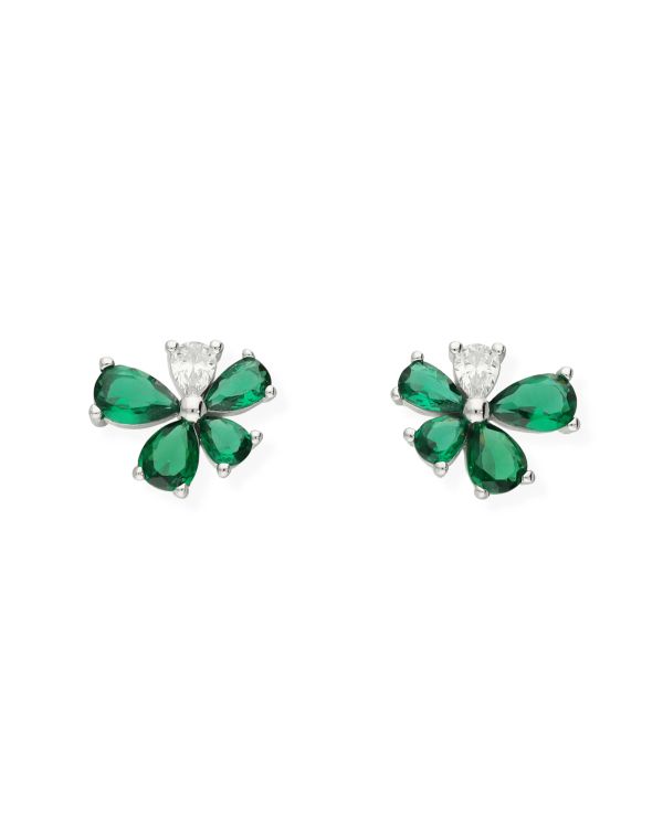 Zirkonia Ohrstecker Silber 925 - Colorstone von Carat