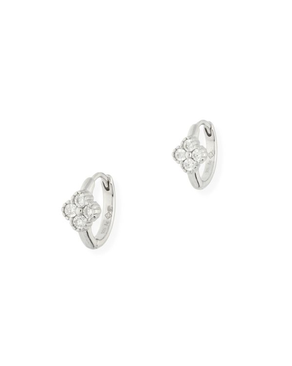 Créoles Zirconia Argent 925 - Style de Carat