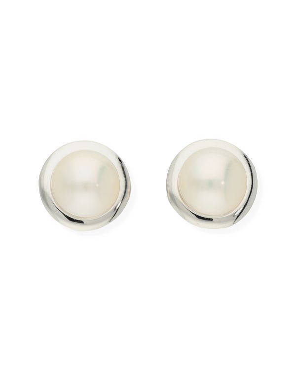 Clous d'oreilles Perles Argent 925 - Pearls de Carat