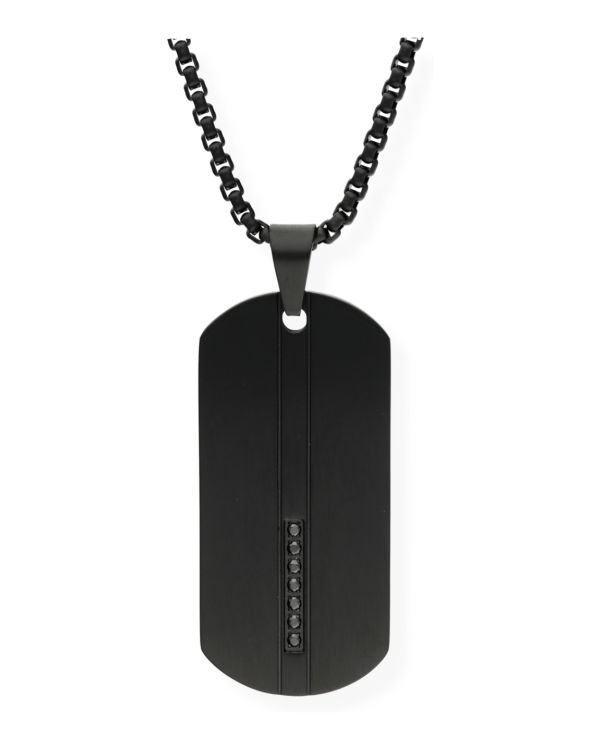 Collier Zirconia Acier inoxydable - Men's Classic de Carat Men