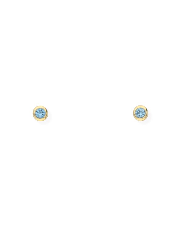 Spinell Ohrstecker Silber 925 - Colorstone von Carat