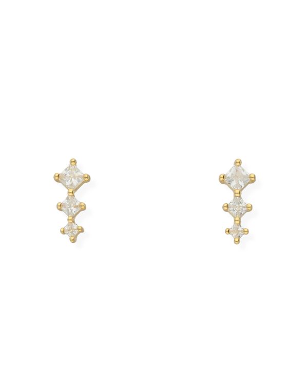 Clous d'oreilles Zirconia Argent 925 - Style de Carat